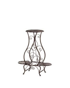 HOURGLASS TRIPLE PLANT STAND